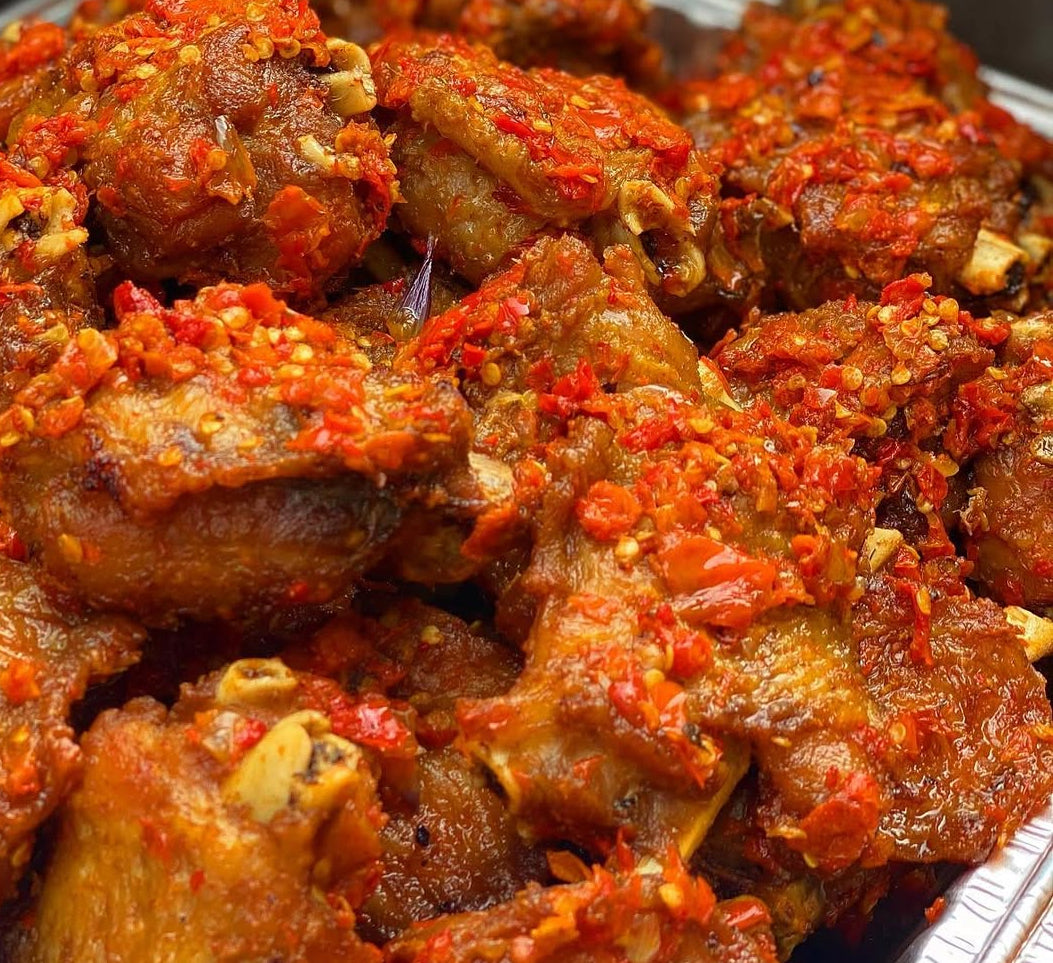 Peppered Turkey Wings