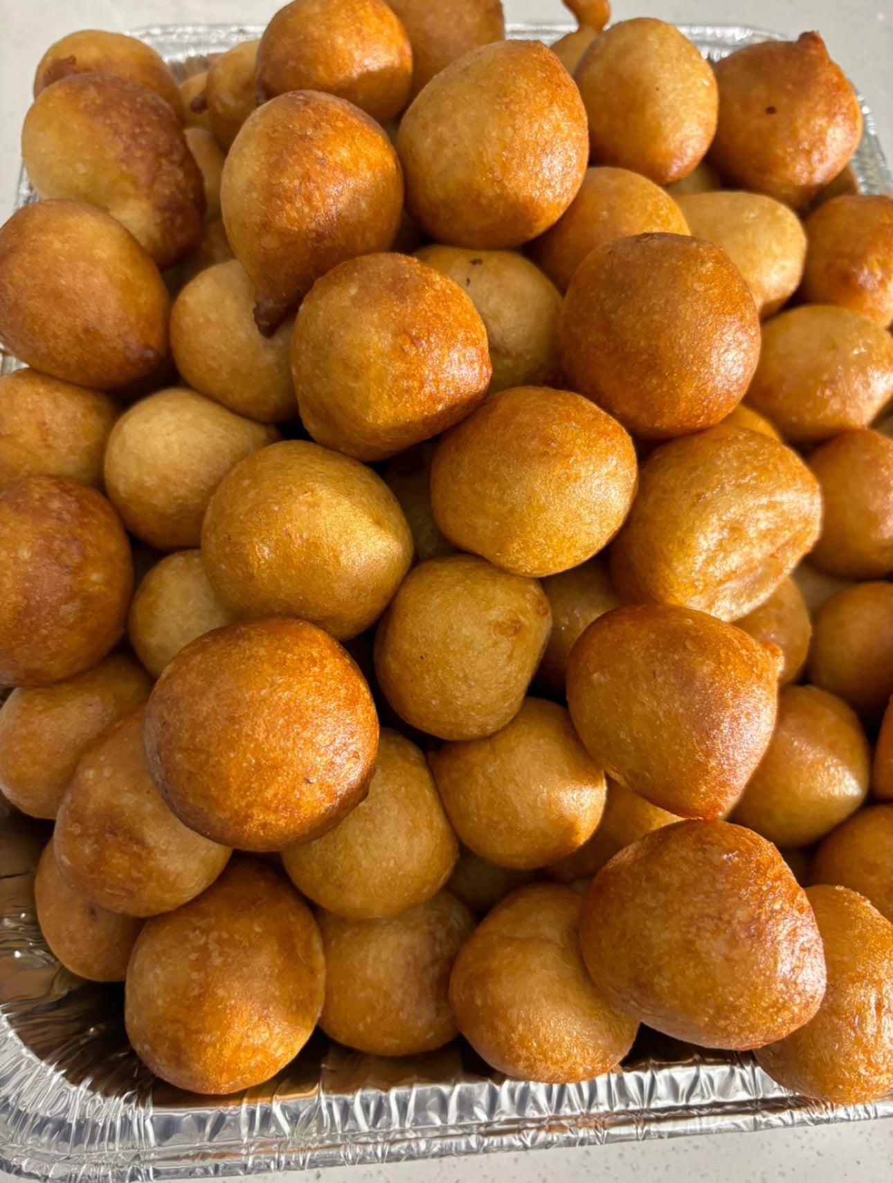 Puff Puff (Sweet fried dough balls) - Half Tray ~ 60 Pieces