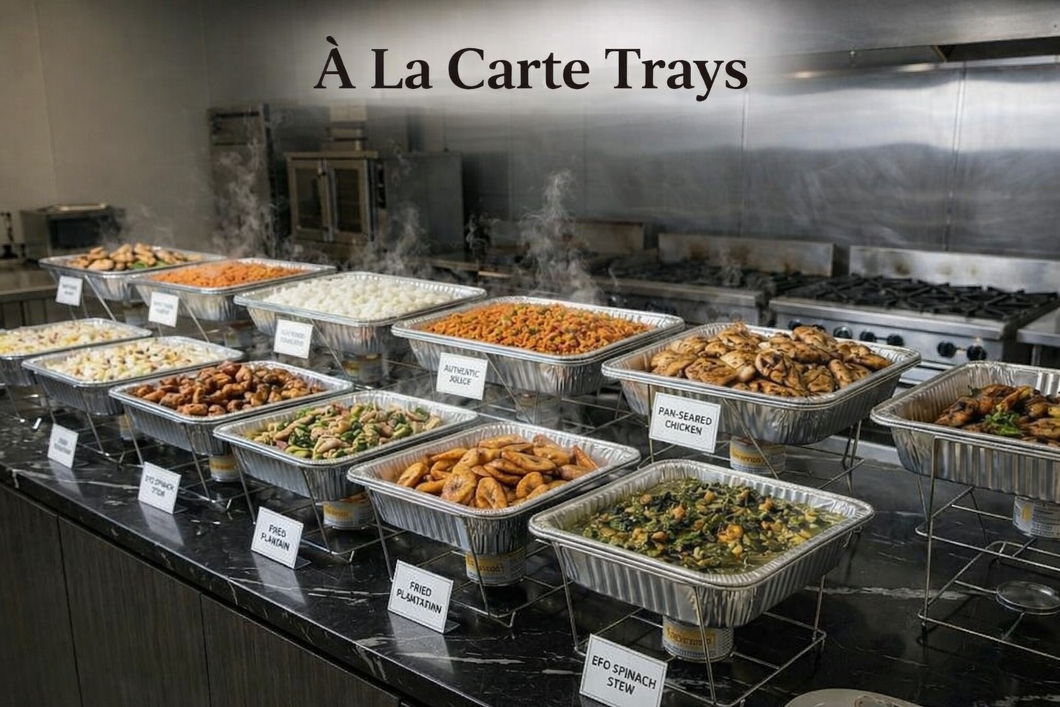 A La Carte Trays
