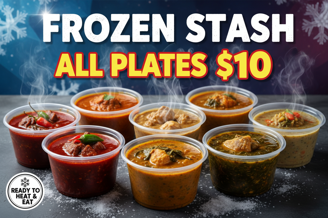 FROZEN STASH: ALL PLATES $10
