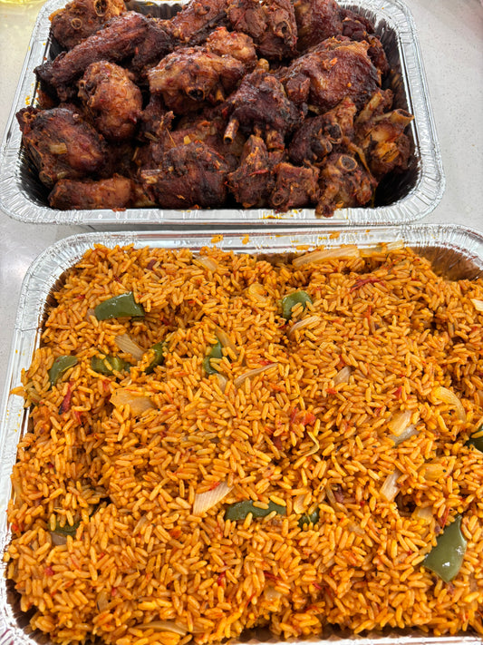 Jollof + Turkey