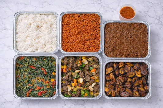 The Executive African Spread (Silver Package) - Serves 20-22.