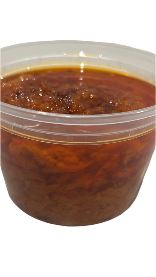 Plain Hot Pepper Sauce  (Vegan)