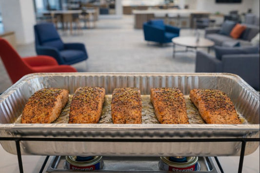 Lemon Pepper Grilled Atlantic Salmon