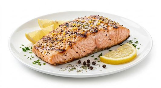 Grilled Salmon - Lemon Pepper