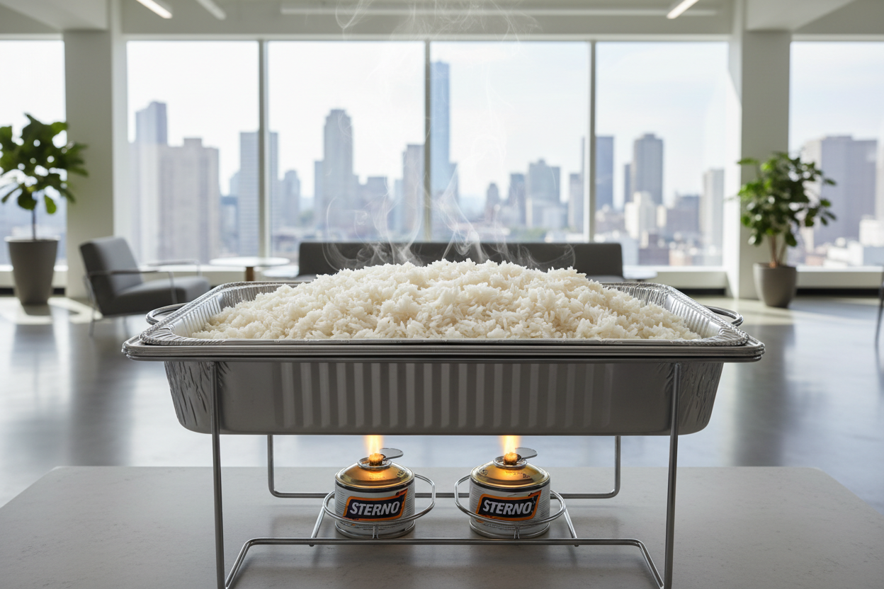 the rice should not overflow